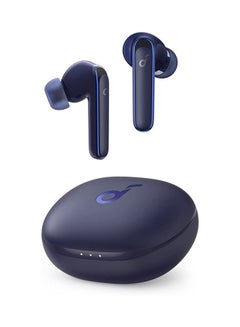 Buy Life P3 Wireless Earbuds Bluetooth Blue 2, Noise Cancelling, Thumping Bass, 6 Mics, Multi Mode, 50H Playtime, Wireless Charging, Soundcore App, Customized Sound - Navy Blue in UAE