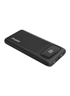 Buy 10000 mAh Power Bank 10000mAH USB-C PD 20W + Dual USB-A 18W Output - USB-C Micro Input Ports and LCD Display Black in Egypt