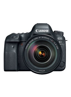 Buy EOS 6D Mark II DSLR Camera، With EF 24-105mm F/3.5-5.6 IS STM Lens، Full-Frame Camera، Wi-Fi، NFC، Bluetooth، GPS، Vari-Angle Touch Screen LCD، Great for Portrait، Landscapes & Travel in UAE