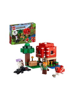Buy 21179 272 Pieces Minecraft The Mushroom House 21179 Building Kit 8+ Years in UAE