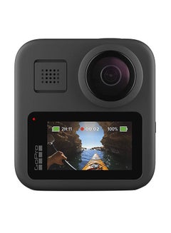 Buy MAX - Waterproof 360 + Camera With Touch Screen Spherical 5.6K30 HD Video 16.6MP 360 Photos 1080p Live Streaming Stabilization in Saudi Arabia