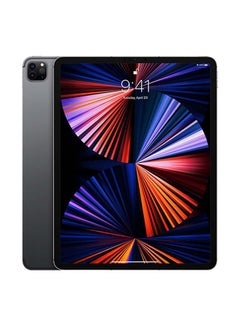 Buy iPad Pro 2021 (5th Generation) 12.9-inch M1 Chip 256GB Wi-Fi 5G Space Gray with Facetime - Middle East Version in Egypt