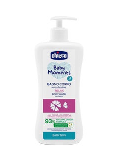 Buy Baby Moments Body Wash No-Tears Relax For Baby Skin 0M+ 500Ml in UAE