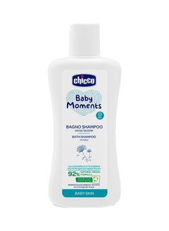 Buy Baby Moments Bath Shampoo No-Tears For Baby Skin 0M+ 200Ml in UAE
