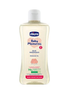 Buy Baby Moments Massage Oil For Baby Sensitive Skin 0M+ 200Ml in UAE