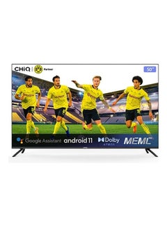 اشتري 50 Inch Smart TV UHD Android 11 (New model) U50G7P Black في السعودية