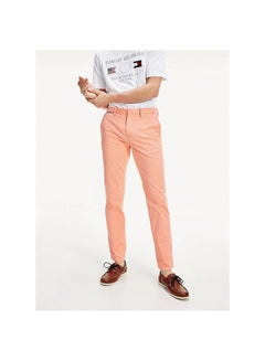 Buy Denton TH Flex Straight Fit Chinos Island Coral in UAE