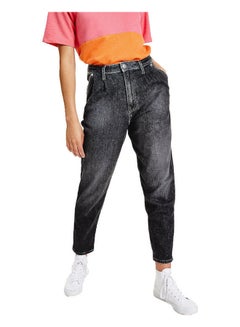 Buy Retro Mom Tapered High Rise Jeans Ginger Grey Comfort in Egypt