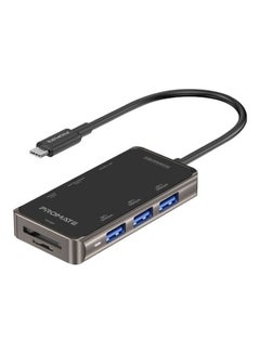 Buy Primhub-Mini 8 in 1 Type-C USB Hub Black in Egypt