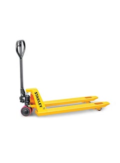 Buy Heart Shaped Handle Pallet Truck Yellow/Black 1150 x 250mm in UAE