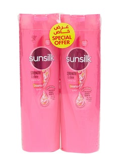 Buy Shampoo Shine And Strength 400ml Pack of 2 in UAE