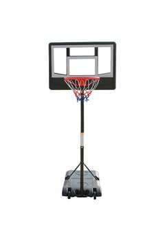 Buy Portable Basket Ball Goal System Adjustable Basketball Hoop Stand 85x74x160cm in Saudi Arabia