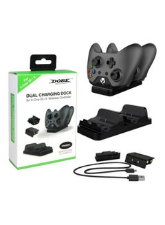 Buy Dual Charging Dock Set For Xbox One Slim Wireless Controller in UAE