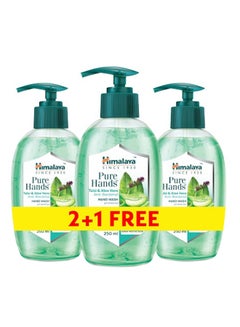 Buy Hand Wash Tulsi And Aloe 250ml Pack of 3 in UAE