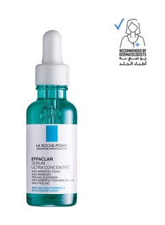 Buy Effaclar Serum With Salicylic Acid And Niacinamide For Oily And Acne Prone Skin Clear 30ml in UAE