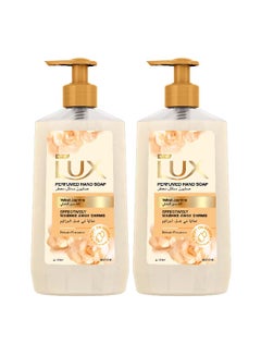 Buy Perfumed Hand Soap Glycerine Enriched Velvet Jasmine 500ml Pack of 2 in UAE