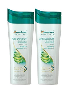 Buy Anti Dandruff Shampoo 400ml Pack of 2 in UAE