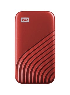 Buy My Passport SSD - Portable SSD, up to 1050MB/s Read and 1000MB/s Write Speeds, USB 3.2 Gen 2 - Red 2.0 TB in UAE