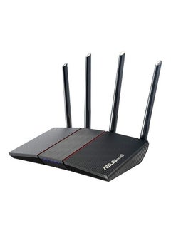 اشتري RT-AX55 AX1800 Dual Band WiFi 6 Router Black في الامارات