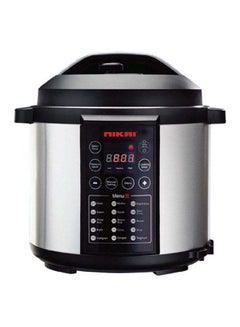 Buy Digital Pressure Cooker With Led Display 6.0 L 1000.0 W NEP682D1 Silver/Black in UAE