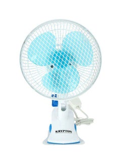 Buy Table Fan KNF6116 White/Blue in Saudi Arabia