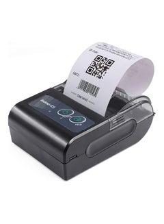 Buy Mini Portable Thermal Wireless Receipt Printer With USB And Bluetooth Black in UAE