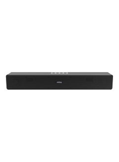 Buy Wireless Soundbar 45-degree Tilt Boost Soundwave | 12-Hrs Play Time | Easy Connectivity | Bluetooth V 5.0 |  Classic And Modern Design |  Memory Card Support | AUX Input Black in UAE