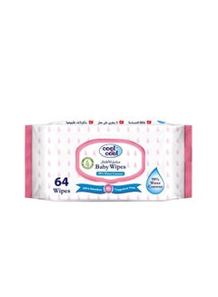 اشتري Pack of 10 99% Water Content Wipes 64's في الامارات