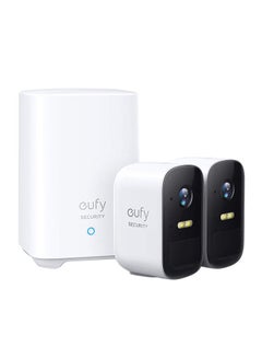 Buy eufyCam 2C 2-Cam Kit Wireless Home Security System With 180-Day Battery Life in Saudi Arabia