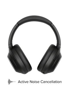 Buy WH-1000XM4 Premium Wireless Headphone Black in UAE