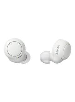 Buy WF-C500 Truly Wireless In-Ear Bluetooth Earbud Headphones With Mic And IPX4 Water Resistance White in UAE