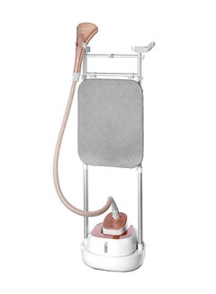 Buy Digital Garment Steamer With 6 Stage,Double Pole And Ironing Board 2 L 2000 W GSTD2050-B5 White/Gold in Egypt