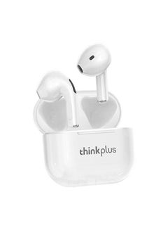 Buy Thinkplus New version LP40 TWS Bluetooth 5.0 Earphone Wireless Earbuds HiFi Stereo Bass ENC Noise Reduction Type-C White in UAE