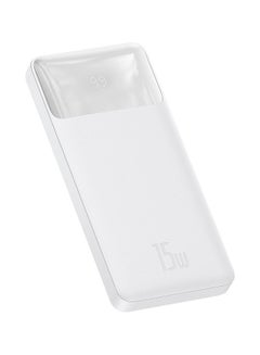 Buy Digital Display Universal Portable Charger, 15W Bipow 10000mAh Power Delivery Bank For iPhone 14/13/12/Mini/X/XR/XS Max, S10, Pixel 3/3XL, And More White in UAE