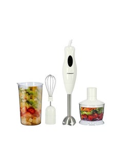 Buy Hand Blender 500 ml 250 W OMHB2353 White/Silver/Black in UAE