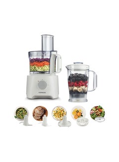 Buy Multipro Compact Blender 800W 2.1 L 800.0 W FDP303WH White in UAE