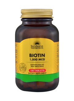 Buy Biotin 1000 Mcg 100 Tabs in UAE