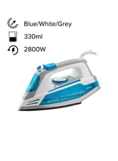 Buy Steam Iron 330.0 ml 2800.0 W X2800-B5 Blue/White/Grey in Egypt