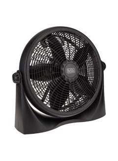 Buy Box Fan With 3 Speed Control, Sturdy Base And Adjustable Swivel - 16 Inch Compact Design FB1620-B5 Black in UAE