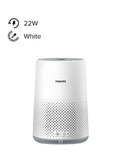 Buy Air Purifier High Performance for Rooms Size of 48 m² Removes House Dust/Aerosols And Uncomfortable Smell - Series 800 AC0819/90 White in Saudi Arabia