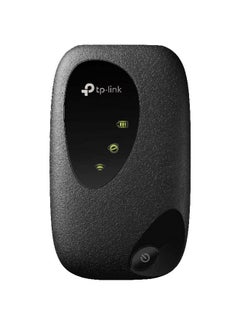 Buy M7200 4G LTE 150MBPS Mobile Wi-Fi Hot Spot, Plug And Play, Connects Up To 10 Devices, 2000mAh Battery, Compatible With All SIM Cards, Manage tpMiFi App Black in UAE