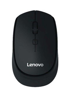 Buy Wireless Mouse Ergonomic Design with 3 Adjustable DPI Black in UAE