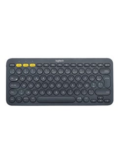 اشتري K380 Wireless Multi-Device Keyboard Language US English For Windows, Apple iOS/TV, Android Or Chrome Black في السعودية