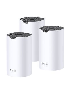 Buy Deco S7 Whole Home Mesh System, Dual-Band with Gigabit Ports, Coverage up to 5,600 ft2, Connect up to 100 devices, 1.2 GHz Dual-Core CPU, HomeShield Security, Pack of 3 white in UAE