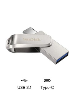 اشتري فلاش ألترا دوال درايف لوكس بمنفذ USB Type-C 128 GB في السعودية