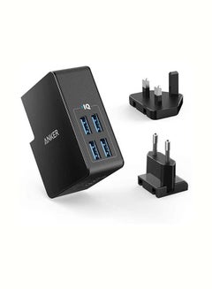 Buy PowerPort 4 Lite USB Plug Charger Black in UAE