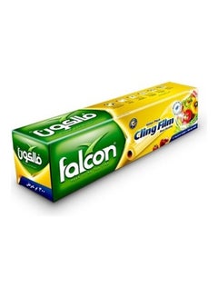 Buy Multi-Purpose Cling Film 1.3 KG X 30 CM With Cutter (1 Piece) Yellow in UAE