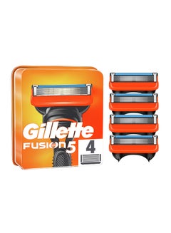 Buy Gillette Fusion Men's Blades x4 in UAE