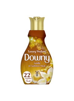 Buy Luxury Perfume Vanilla And Cashmere Musk Fabric Softener Regular 880ml in UAE