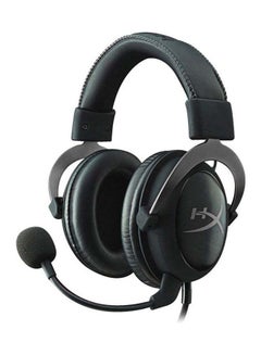 Buy Cloud II Gaming Headset for PC & PS4, 53mm Drivers, Virtual 7.1 Surround Sound, Advanced Audio Control Box, HyperX Signature Comfort, Detachable Mic, 3.5mm Cable, Black / Gunmetal | 4P5L9AA in Saudi Arabia